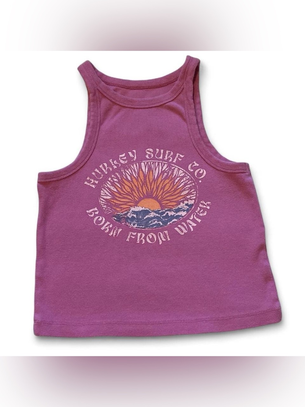 Hurley Woman’s Surf Graphic Tank Top - Pink
